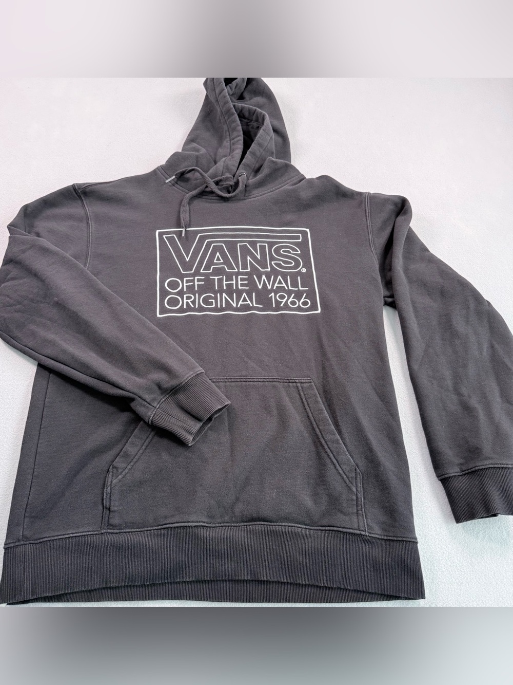 Vans Off The Wall Original 1966 Black Logo Hoodie Men's M